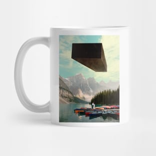 Object In The Sky - Surreal/Collage Art Mug